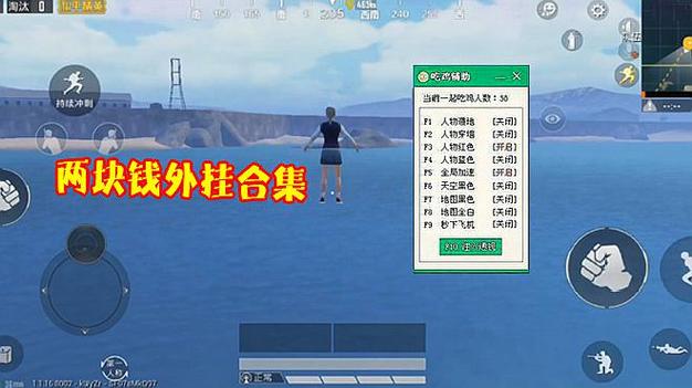 和平精英辅助【云神直装V1.0】枪械无后 人物加速 子弹追踪 人物飞天 秒换子弹